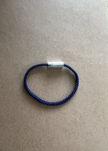 Bracelet Dinh Van Le Gramme - Cordon Bleu - Foto 1 di 6