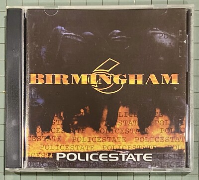 Birmingham 6- Policestate CD EP - Audio CD 1995 EBM & Industrial - Excellent
