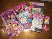 Disney Princess Jewelry Hair Surprise Bag Glow Art Birthday Lip Gloss Lot Easter