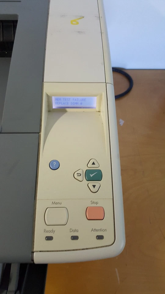 HP LaserJet P3005n Q7814A B&W Printer PARTS  - Image 2 of 4