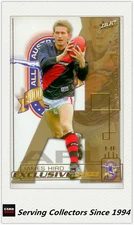 2002 Select AFL SPX Card All Australia Team AA12 James Hird (Essendon)