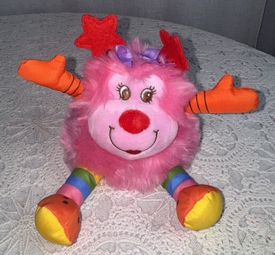 Hallmark Reissue Twink Rainbow Brite Pink Dee Lite Sprite Plush Stuffed Animal