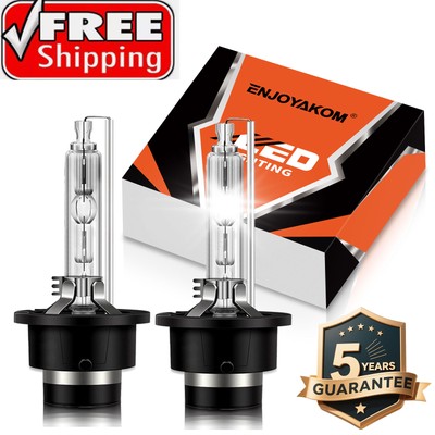 2X D2S D2R LED Headlight Bulb Replace HID Xenon Super White 6000K Conversion Kit