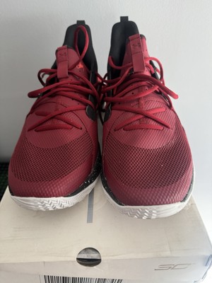 Under Armour Curry 7  Underrated Tour'' Sneakers Red Size 15