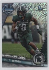 2023 Bowman U Chrome Shimmer Refractor Jalen Berger #121 13wt