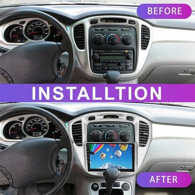 Für Toyota Highlander 2000-2007 Autoradio Android Auto Wifi CarPlay IPS BT FM/AM