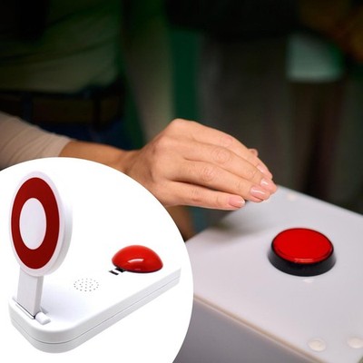 Answer Button Interactive Fun Sturdy Compact Learning Reusable Portable for Quiz