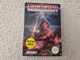 GIOCO NINTENDO NES - WIZARDS AND WARRIORS II IRONSWORD - OTTIME CONDIZIONI RARO