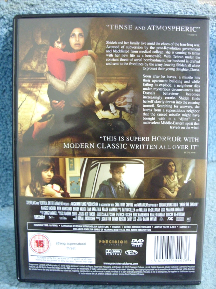 Under The Shadow (DVDR2) 2016 Narges Rashidi 81mins (BARGAIN) - Image 2 of 4