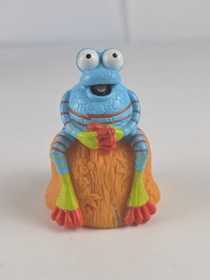 Vintage Mattel Fimbles Rockit the Frog Figur von 2002. Sammler Spielzeug.