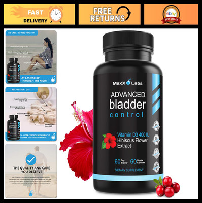 Bladder Control Supplements for Men & Women - Urinary Tract Health, Overactive B