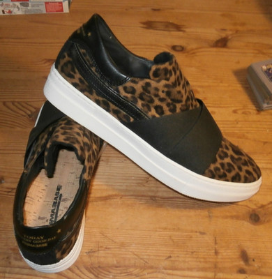 Damen Schuhe Sneaker Größe 41 - Primabase - Leopard Kork Sohle