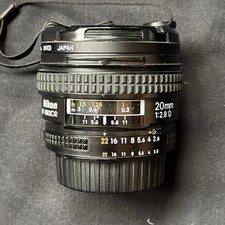 [Good] Nikon AF Nikkor 20mm f2.8 D Ultra-Wide Prime Lens - (Rear Glass Blemish)