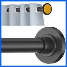 Rust-Resistant 30-80 Inch Stainless Steel Shower Curtain Rod - Easy Install