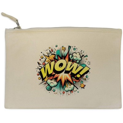 ''WOW Comic Book Art'' Canvas Clutch Tasche / Zubehör Etui (CL00046636)
