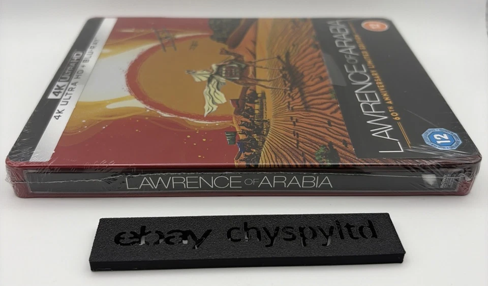 Lawrence of Arabia 60th Anniversary 4K UHD Blu-Ray Limited Steelbook UK - Image 4 of 4
