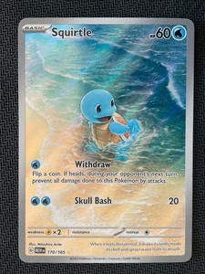 squirtle pokemon card ebay Pokemon Card Squirtle (Holographic)