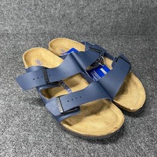 BIRKENSTOCK Arizona Soft Footbed Sandal Unisex Size M9/W11 Blue