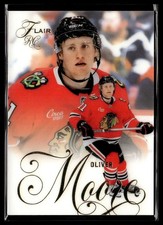 2025-26 Fleer Flair Rookie Oliver Moore Rookie Chicago Blackhawks #180