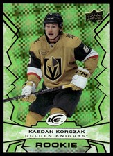 2022-23 Upper Deck Ice Green Kaedan Korczak Rookie Vegas Golden Knights #115