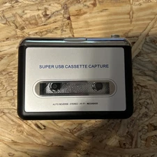 Cassette Player-Cassette Tape to MP3 CD Converter- Powered by Battery or USB