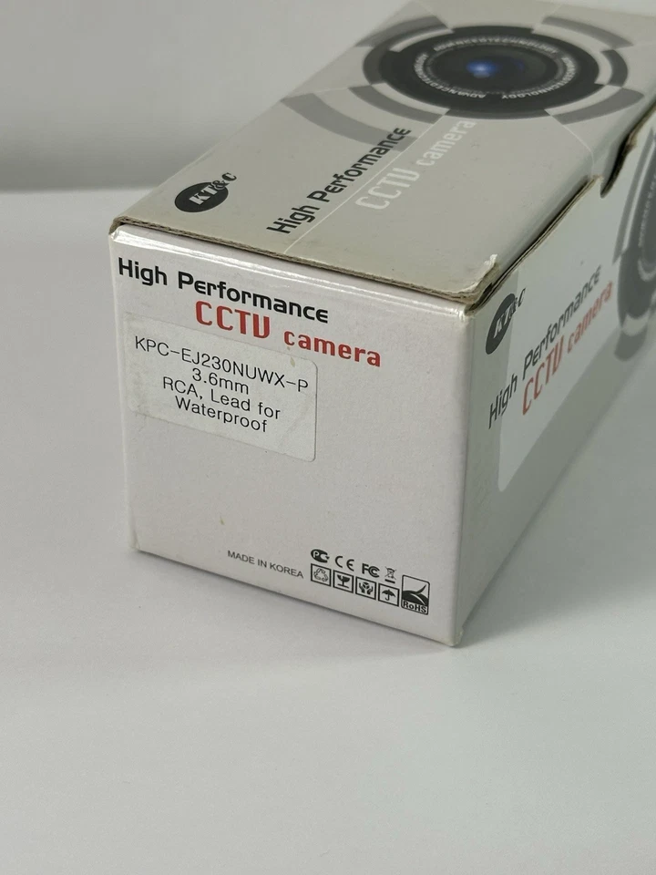 KT&C KPC-EJ230NUWX -P 3.6MM Mini Bullet Camera 700 tv lines ! NEW! - Image 4 of 4