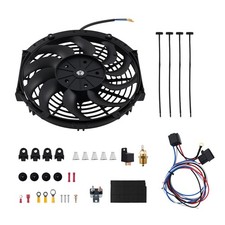 Electric Cooling Fan Assembly 12 Inch Universal 80w 12v Radiator Aluminum