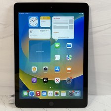 Apple iPad 5th Gen. 32GB A1822 WiFi Space gray Tablet H401