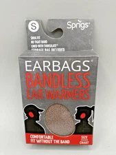 Sprigs Ear Bags Bandless Ear Warmers Small Mink Bag Included Thinsulate NIB