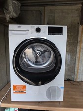 Beko BM3T3833W Heat Pump Condenser Tumble Dryer 8kg, Sensor Drying, LED, A++