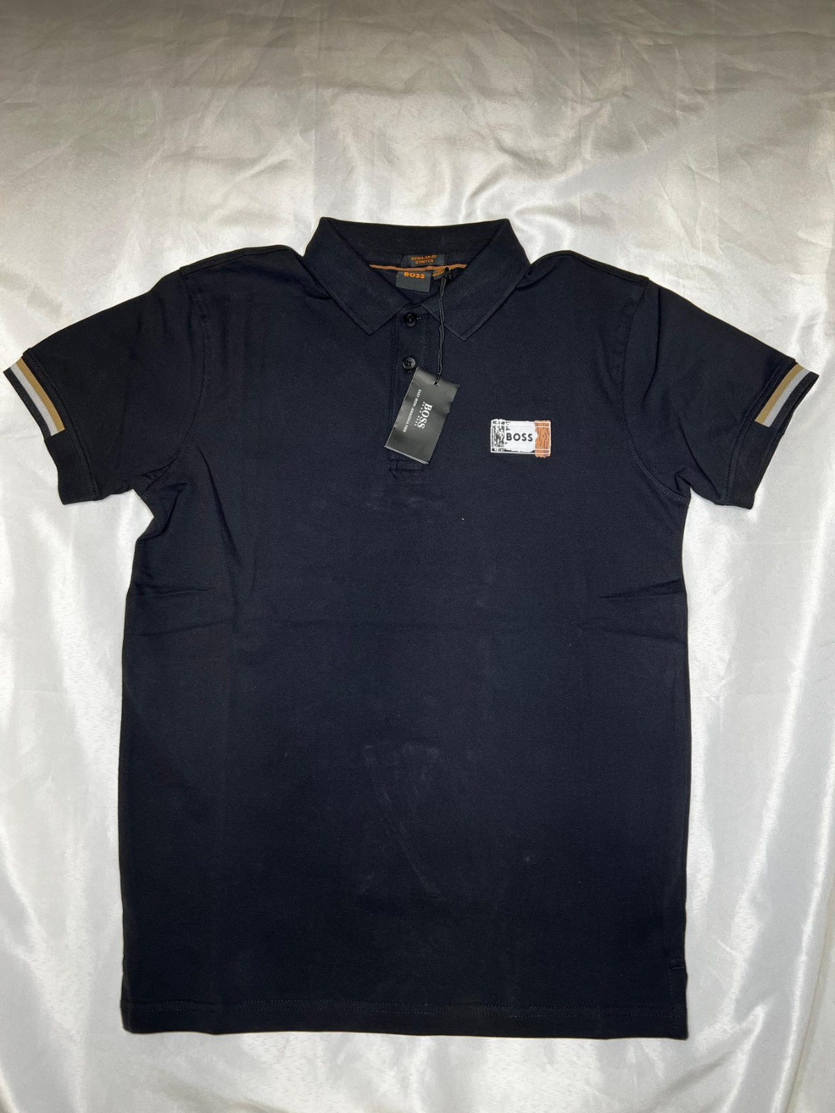 Hugo Boss Polo Shirt Men's Regular Fit Stretch Short Sleeve 95