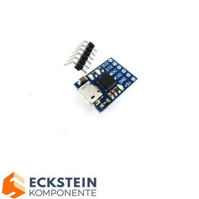 Micro-USB zu UART TTL - CP2102 Seriell Adapter Modul Arduino 5V 3.3V