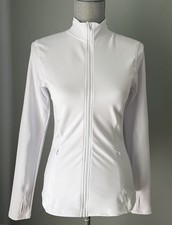78 Spyder PROWEB Women's Active Size S Full Zip 4way Stretch Jacket White NWT
