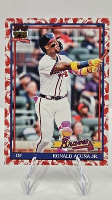 Ronald Acuna Jr. 2026 Topps Series 1 Japan Edition Koi Fish《Sharp》1991 Braves  