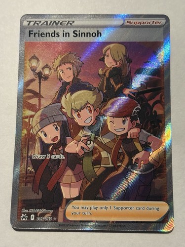 Friends in Sinnoh (Full Art) 149/159 SWSH: Crown Zenith Holo