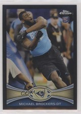 2012 Topps Chrome Black Refractor 281/299 Michael Brockers #57 0s0g