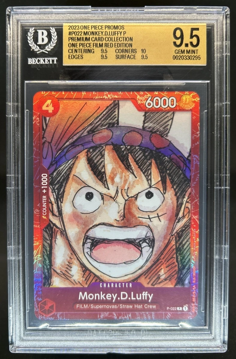 Monkey.D.Luffy P-022 One Piece Promotion Cards for sale | eBay