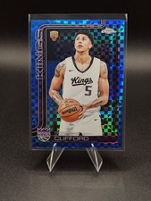 2025-26 Topps Chrome - Nique Clifford #274 Blue X-Fractor (RC)