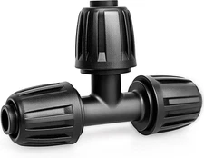 12Pack 1/2 Drip Irrigation Fittings Drip Irrigation Parts (1/2" ID x0.6-0.65"...