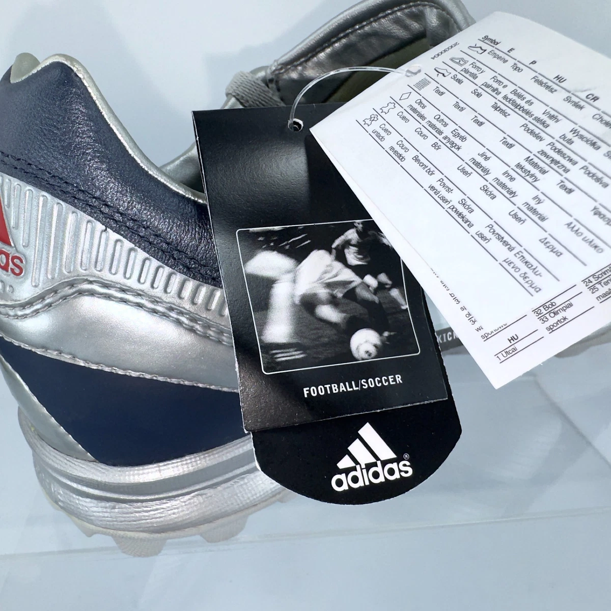 Adidas Predator Pulsado (Pulse) TF US7.5 UK7 Grey Men's Cleats