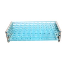 3 Stück 18 mm 50-Well-Aufbewahrungstablett Laborröhrchengestelle Reagenzgla2874