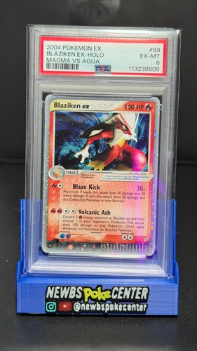 Blaziken ex graded PSA 6 for sale on eBay