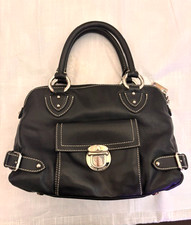 Borsa a mano vintage MARC JACOBS Elise in pelle nera con manico superiore