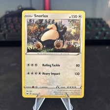 Pokemon Snorlax 140/202 SWSH01: Sword & Shield Base Set NM non holo