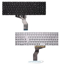 New Replacement For HP Pavilion 15-AW054SA Laptop Keyboard Black US Non-Backlit