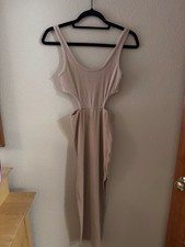 Forever 21 Beige Tank Dress Size Small Women's