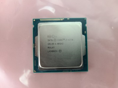Intel Core i7-4770 3.40GHz Quad Core SR149 LGA 1150 CPU Processor