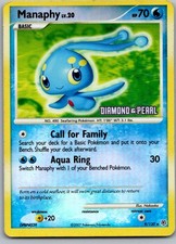 Manaphy - 9/130 [Diamond & Pearl] Reverse Holo Promo Burger King Promos on eBay