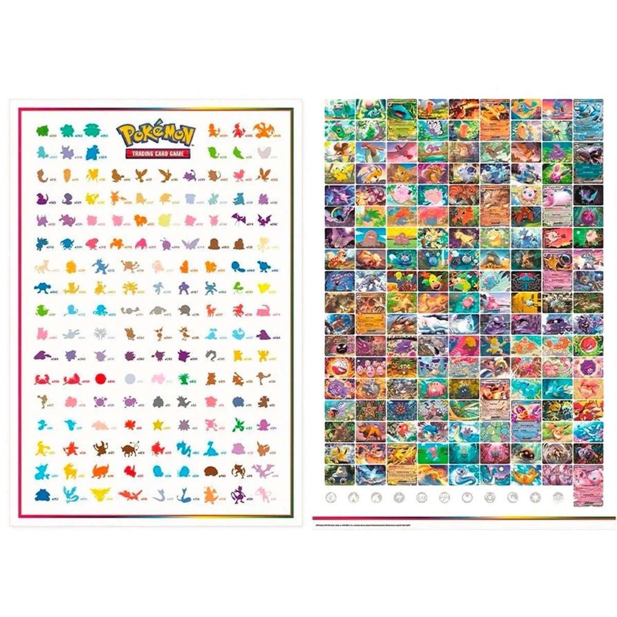 Pokémon TCG Scarlet & Violet 151 Poster ONLY New 820650853166| eBay