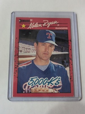 NOLAN RYAN 1990 DONRUSS 5000Ks #665